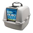 Catit Jumbo Hooded Cat Litter Pan - Warm Gray