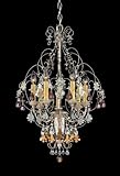 IMAGE OF Schonbek Artifact Silver 7 Light Chandelier