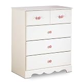 South Shore Juliette 4 Drawer Chest in Pure White