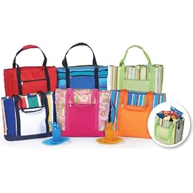Buy Party Time 2-in-1 Beach Cooler Changes From Tote to Backpack - Creamsicle by CC Home Furnishings