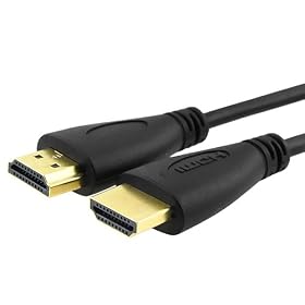 eForCity 15 FT / 4.6 M Ultra High Speed HDMI Cable 10.2Gbps M/M, Version 1.3, 1080p, Black