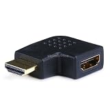 HDMI Male To HDMI Female Right Angle Port Adaptor