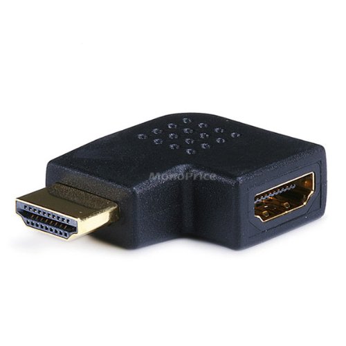 SANOXY HDMI Male To HDMI Female Right Angle Port Adapter