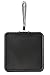 All-Clad E7951364 HA1 Hard Anodized Nonstick Dishwasher Safe PFOA Free Square Griddle Cookware, 11-Inch, Black