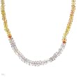 Necklace With 45.65ctw Genuine Sapphires Beautifully Designed in 18K Yellow Gold. Total item weight 9.5g Length 19in