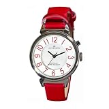 AK Anne Klein Women's Red Strap Watch #1108719MPRI