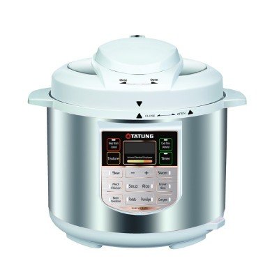 TATUNG Electric Stainless Steel Pressure Cooker 