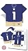 Set of 96 Washington Huskies Football JerseyNaps® Party Napkins NCAA College Athletics
