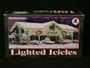 100 Clear Lights Icicle Set with 18 Icicles
