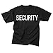 Rothco Two-Sided Security T-Shirt – Professional Short Sleeve Uniform Crew Neck Shirt