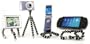Joby GP1-M1EN Gorillapod GoGo Flexible Tripod with Suction Cup & 2 Adhesive Clips (Grey)