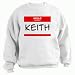 Search : HELLO my name is KEITH Adult Sweatshirt (Crewneck) Various Colors