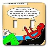 Rich Diesslins Funny General - Editorial Cartoons - Issues of the Real Spiderman - Mating - Light Switch Covers - double toggle switch