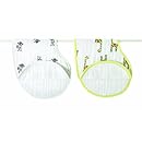 aden + anais Muslin Burpy Bib, Jungle Jam, 2 count