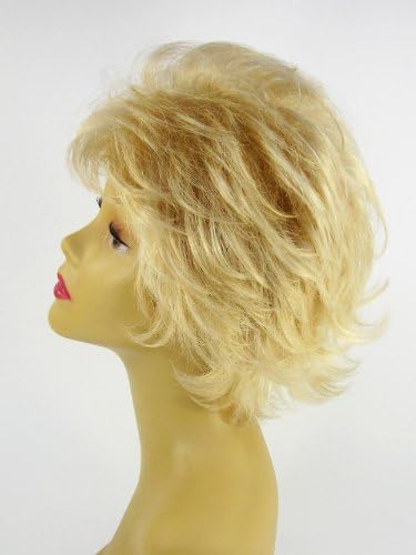 Short Platinum Blonde Women's Wig - Quality Kanekalon Synthetic Hair Loss Replacement Natural Looking Fashion