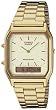 Casio Men's Core AQ230GA-9B Gold Gold Tone Quartz Watch with Gold Dial