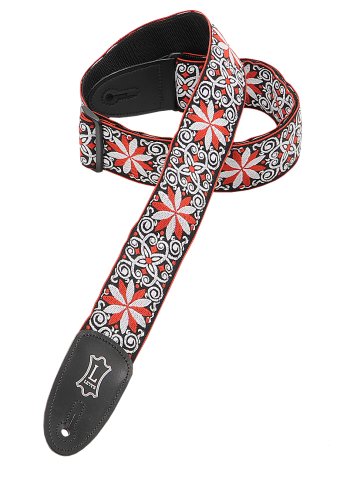 Levy's Leathers 2 Jacquard Weave Hootenanny Guitar Strap,