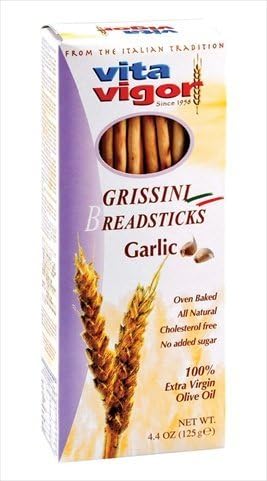Vita Vigor 6116 Garlic Grissini Breadsticks Case of 12