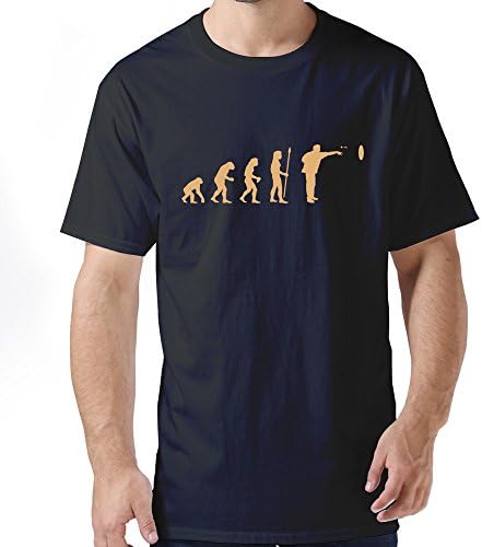 StaBe Men's Evolution Darts T-Shirt Unique Swag Black