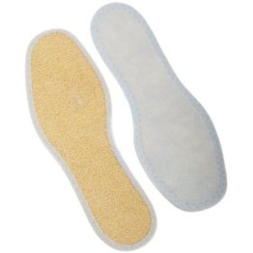 Pedag 106 Deo-Fresh Washable Insoles with Natural, Durable Cotton Terry and Sisal Fibers, Pale Blue, Women's 12/Men's 9 On Sale