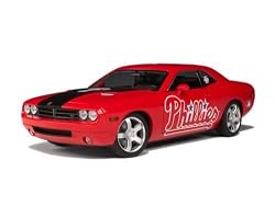 Highway 61 Phillies Dodge Challenger Diecast Car 1:18