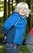 Spotty Otter Waterproof Jacket 3-4 Years Red & Charcoal