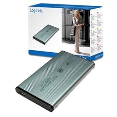 Externes Festplattengeh?use 6,4cm (2,5 Zoll) IDE USB 2.0 Alu Silber - Unterst?tzt gro?e Gigabytegr??en - ?bertragungsrate bis 480 Mbit /Sek - Keine Treiberinstallation notwendig - Portable extern Geh?use