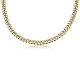 14K Solid Yellow Gold Original Handmade Cuban Curb Link Chain / Necklace 6mm Wide 26 inch Long. 41iYl98NJCL. SL160 14K Solid Yellow Gold Original Handmade Cuban Curb Link Chain / Necklace 6mm Wide 26 inch Long.