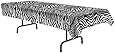 Beistle Zebra Print Tablecover 54" in. X 108" in