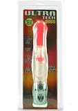 Golden Triangle Ultra Tech 3000 7.5" Vibrator, Pink