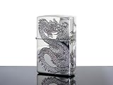 ZIPPO ジッポ ライター 龍と鳳凰 20DH3-SVの画像
