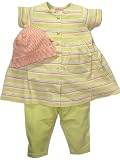 Multi-Stripe Celery Outfit #2
