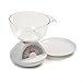 Kitchen Gems Measuring Cups and Spoons Combo Gift Set - Includes Kitchen Food Scale with Full Range of Measuring Utensils and Flexible Measuring Cup