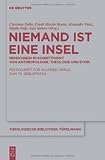 Produkt-Bild: Niemand ist eine Insel: Menschsein im Schnittpunkt von Anthropologie, Theologie und Ethik (Theologische Bibliothek Topelmann) (Theologische Bibliothek T Pelmann)