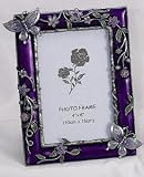 Review Jaf Gifts  / 4 X 6 PURPLE BUTTERFLY FRAME - 4 X 6 SECRET GARDEN COLLECTION PURPLE BUTTERFLY FRAME