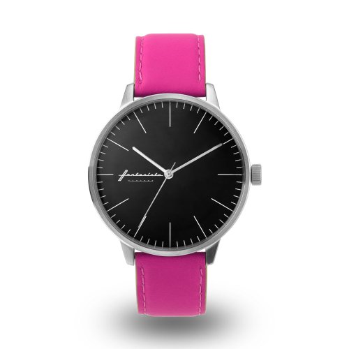 Zerone Crossover Fantasista Utamaro Black Pink Analogue Watch