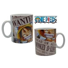 One Piece Mug: Luffy Wanted (460 ml)
