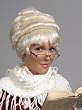 Enigma Wigs 00015 WHT Ultra-Luxurious Remy Mrs. Santa Wigs