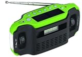 Produkt-Bild: Aquabourne Kurbelradio, Solarradio, LED Taschenlampe, Radio NEU