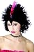 Crazy and Cute Rockin Black with Pink Mohawk Wig