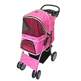 Leopet� HDBG01pink Hunde Buggy Wagen pink ca. 100 x 38 x 80 cm (H x B x T)von "Leopet�"