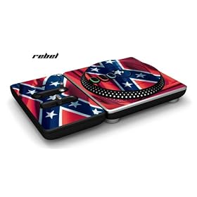 New DJ Hero Turntable Controller Protective Skin, Fits Nintendo Wii, Xbox 360 & Playstation 3 - Rebel