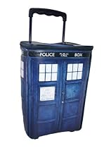 Doctor Who Tardis Large Wheeled Trolley Wheelie Bag Dr