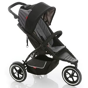 Phil and Teds Dash Stroller: Black by