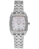 Ladies, Seiko, Rectangle MOP Dial, Stainless Steel, WATCH # SXDA61