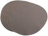 Rose Tree Estate Oval Placemat, Set of 6, Steel