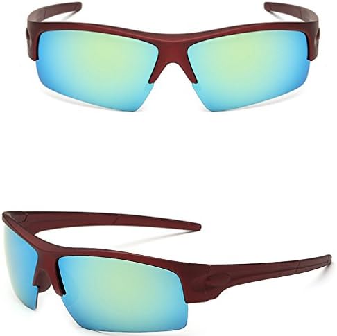 Esutong UV400 Protection Sports Sunglasses for Cycling Fishing Golf C5