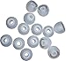 Xcessor Replacement Silicone Earbuds 7 Pairs (Set of 14 Pieces). L, Transparent