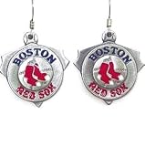 Boston Red Sox Dangle Earrings - MLB Baseball Fan Shop Sports Team Merchandise