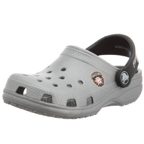 [�N���b�N�X] crocs Kids Cayman Hokkaido nippon ham fighters 83286-00N-125 silver/silver (�V���o�[/�V���o�[/12/13)